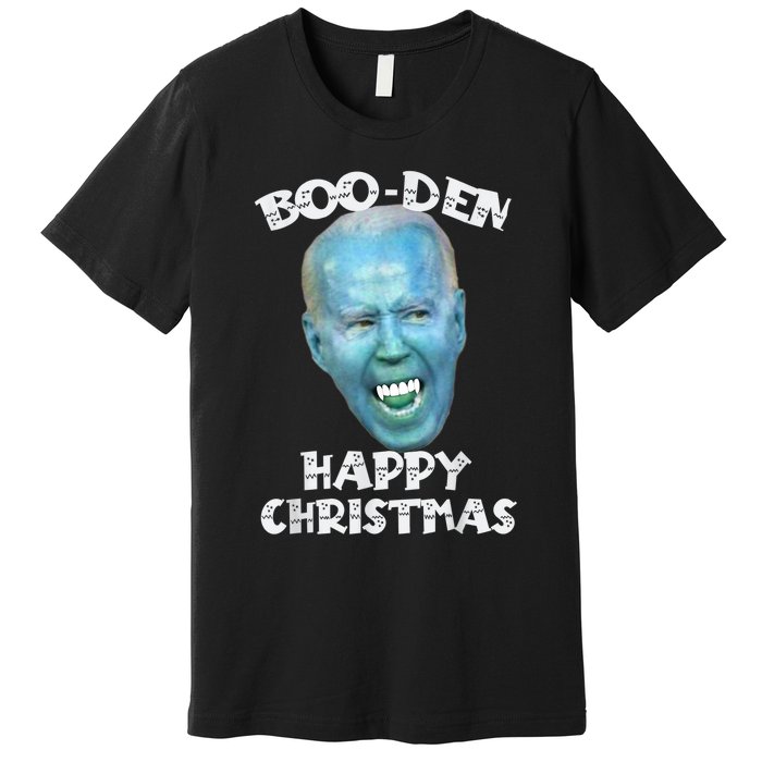 BooDen Funny Anti Biden Halloween Costume Premium T-Shirt