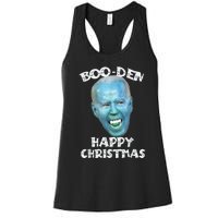 BooDen Funny Anti Biden Halloween Costume Women's Racerback Tank