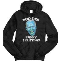 BooDen Funny Anti Biden Halloween Costume Tie Dye Hoodie