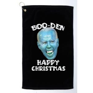 BooDen Funny Anti Biden Halloween Costume Platinum Collection Golf Towel