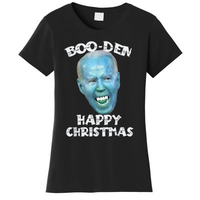 BooDen Funny Anti Biden Halloween Costume Women's T-Shirt