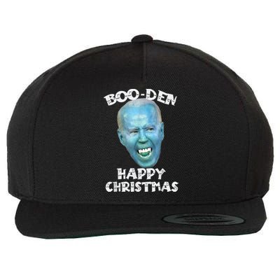 BooDen Funny Anti Biden Halloween Costume Wool Snapback Cap