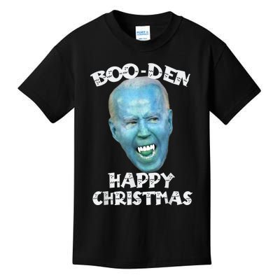 BooDen Funny Anti Biden Halloween Costume Kids T-Shirt