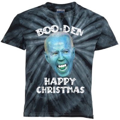 BooDen Funny Anti Biden Halloween Costume Kids Tie-Dye T-Shirt