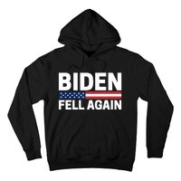 Biden Fell Again Funny Joe Biden Hoodie