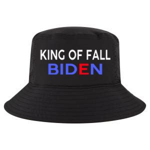 king of fall biden biden fell again funny academy graduation Cool Comfort Performance Bucket Hat