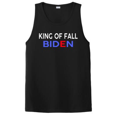 king of fall biden biden fell again funny academy graduation PosiCharge Competitor Tank