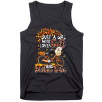 Bichon Frise And Fall Funny Dog Owner Bicycle Thanksgiving Tank Top