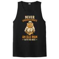 Beekeeping Funny An Old Man With His Bees Beekeeper PosiCharge Competitor Tank