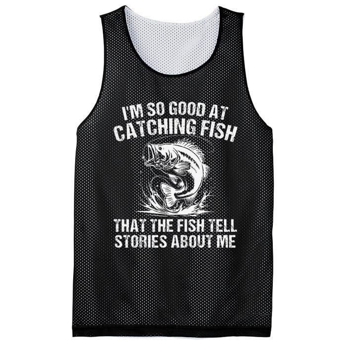 Bass Fishing Angler Funny Fisherman Catching Fish Gift Mesh Reversible Basketball Jersey Tank