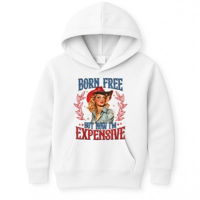Born Free But Now I’M Expensive Kids Hoodie