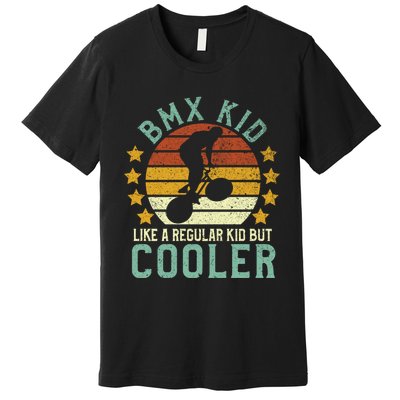 Bmx | Funny Bmx Trick Freestyle Bike Rider Gift Premium T-Shirt