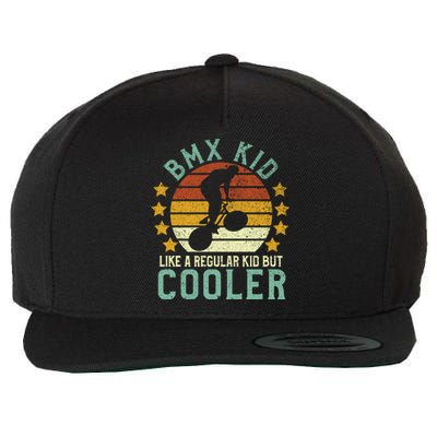 Bmx | Funny Bmx Trick Freestyle Bike Rider Gift Wool Snapback Cap