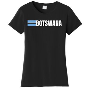 Botswana Flag Women's T-Shirt