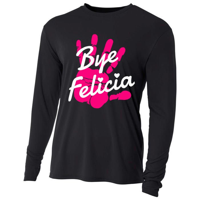 Bye Felicia Cooling Performance Long Sleeve Crew