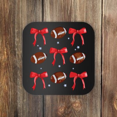 Bow Football Coaster