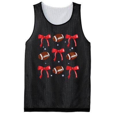 Bow Football Mesh Reversible Basketball Jersey Tank