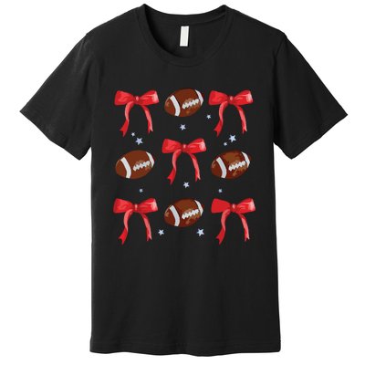 Bow Football Premium T-Shirt