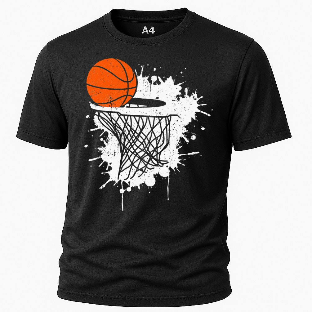 Basketball Fan Basketball Player Sport Basketball Cooling Performance Crew T-Shirt