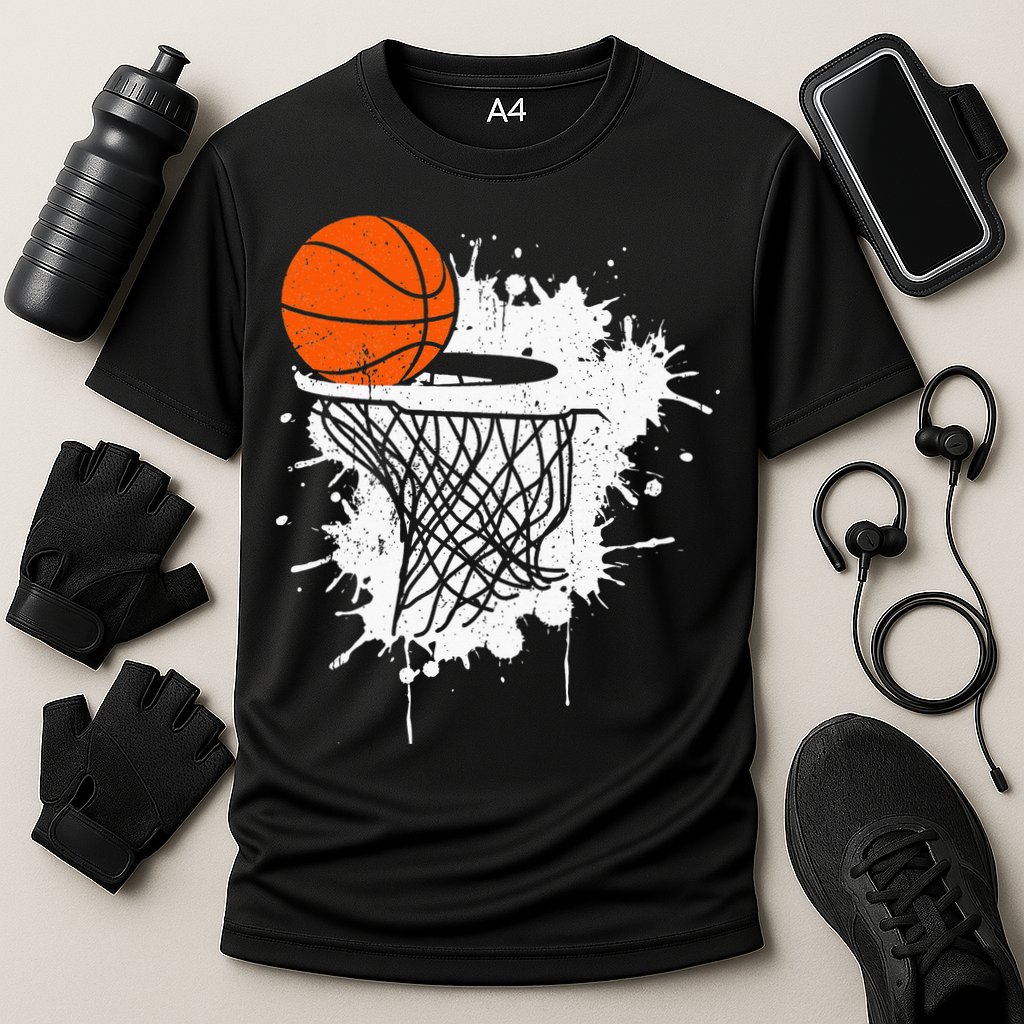 Basketball Fan Basketball Player Sport Basketball Cooling Performance Crew T-Shirt