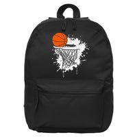 Basketball Fan Basketball Player Sport Basketball 16 in Basic Backpack