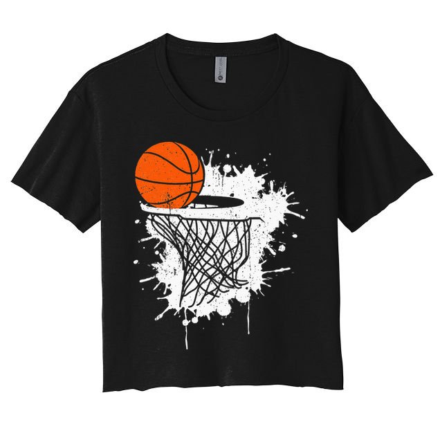 Basketball Fan Basketball Player Sport Basketball Crop Top