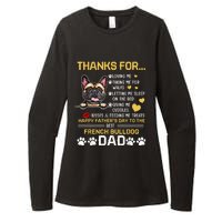 Best French Bulldog Dog Dad Lover Happy Fathers Day Womens CVC Long Sleeve Shirt