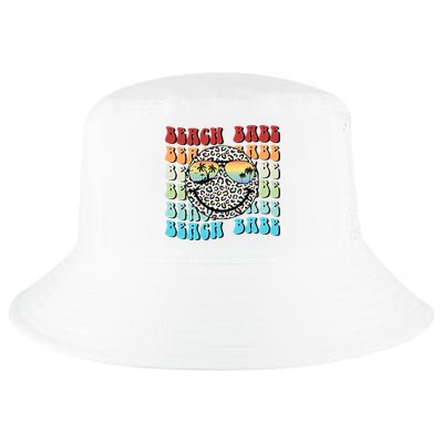 Beach Funny Babe Summer Retro Vacation Beach And Summer Leopard Cool Comfort Performance Bucket Hat