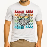 Beach Funny Babe Summer Retro Vacation Beach And Summer Leopard Cooling Performance Crew T-Shirt
