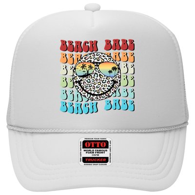 Beach Funny Babe Summer Retro Vacation Beach And Summer Leopard Hat