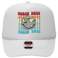 Beach Funny Babe Summer Retro Vacation Beach And Summer Leopard Hat