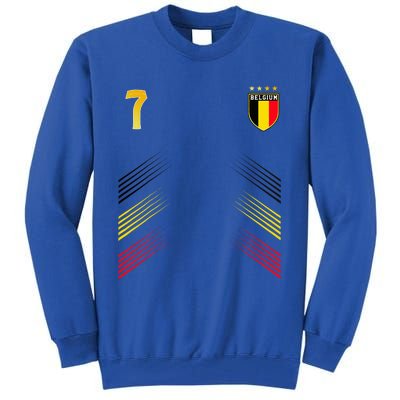 Belgium Flag Belgian Pride Lovers Tall Sweatshirt