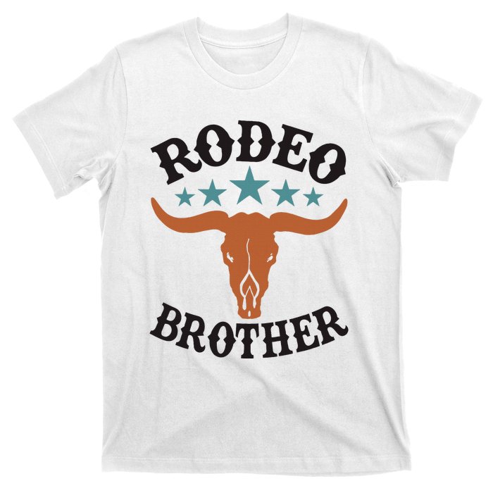 Brother First Birthday Cowboy Western Rodeo Party Matching T-Shirt