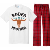 Brother First Birthday Cowboy Western Rodeo Party Matching Pajama Set