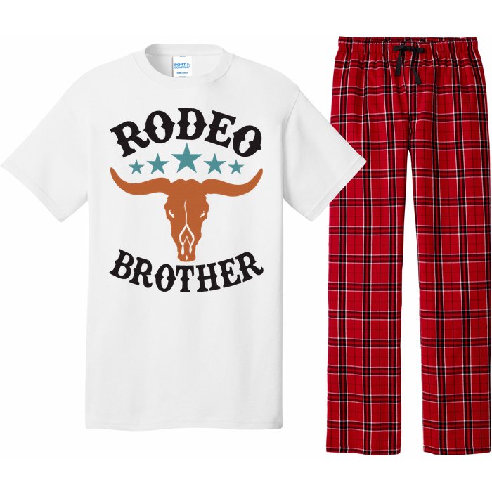 Brother First Birthday Cowboy Western Rodeo Party Matching Pajama Set