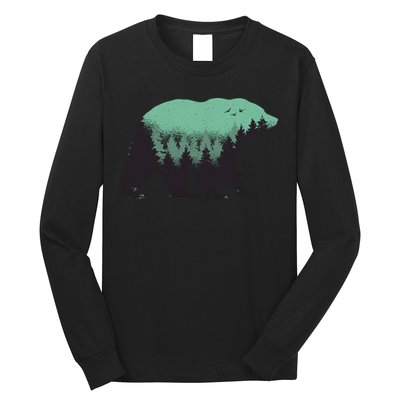 Bear Forest Long Sleeve Shirt