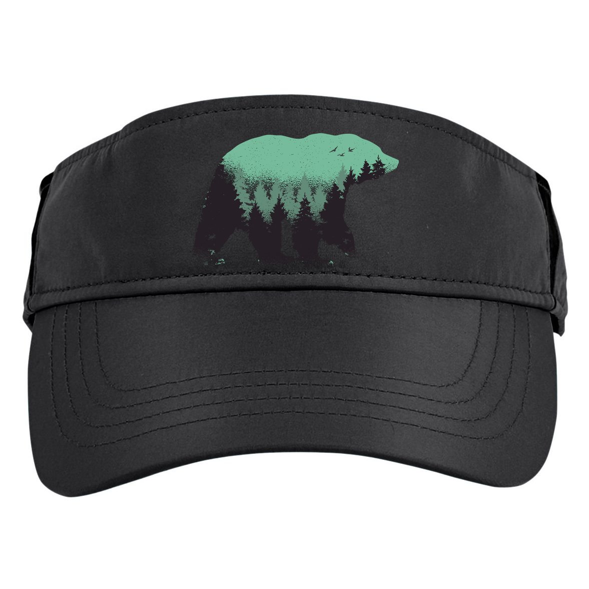 Bear Forest Adult Drive Performance Visor