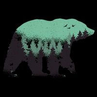 Bear Forest Bucket Hat