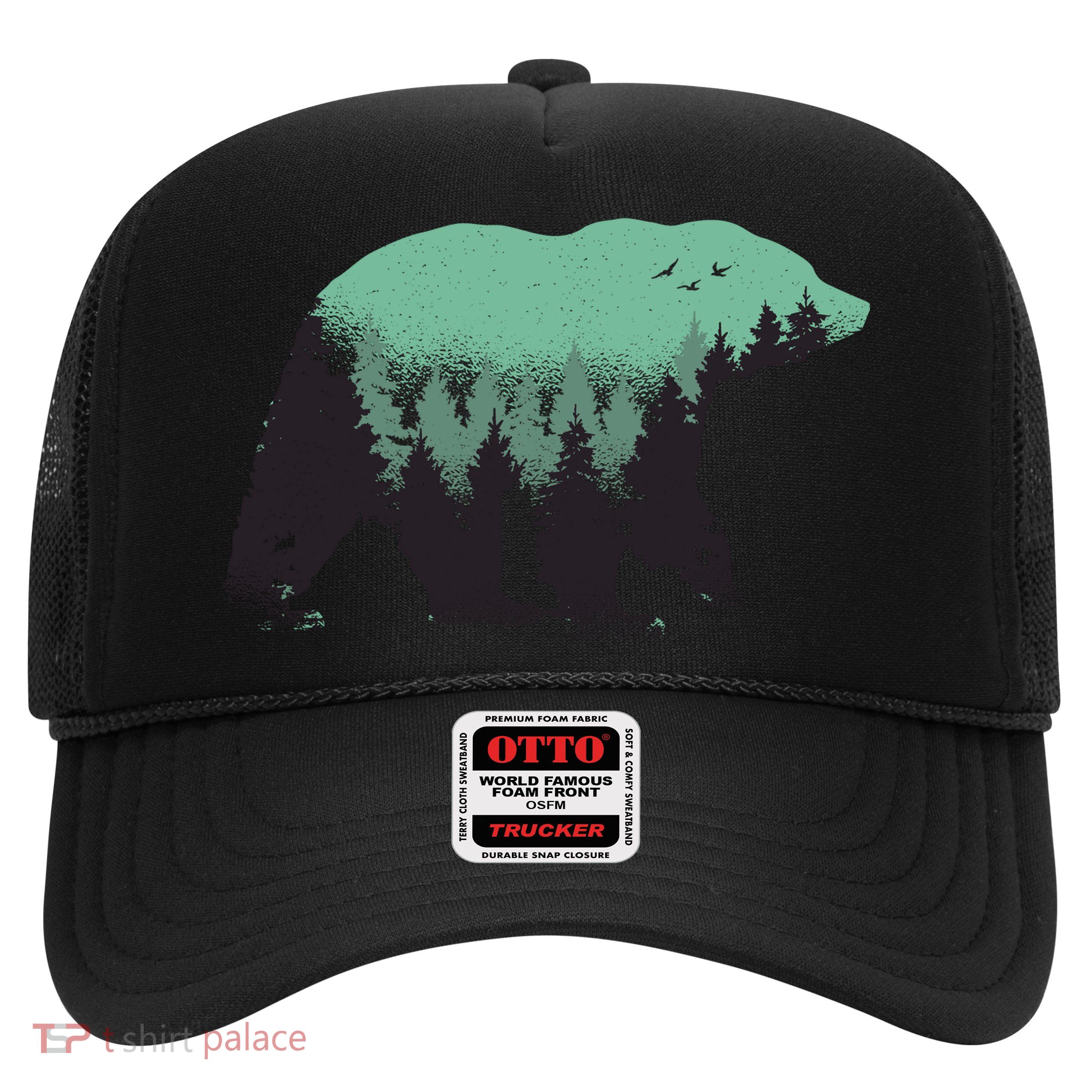 Bear Forest Trucker Hat
