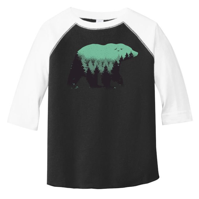 Bear Forest Toddler Fine Jersey T-Shirt