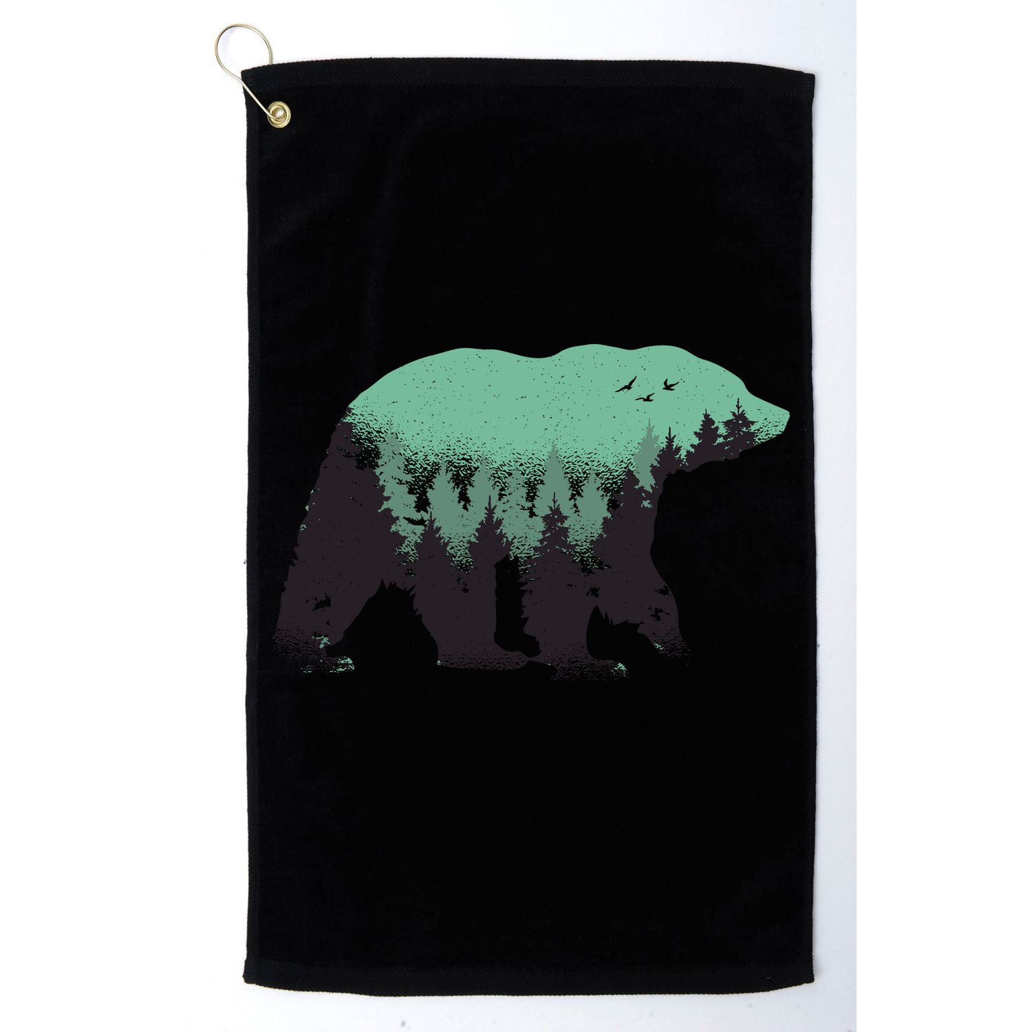 Bear Forest Golf Towel