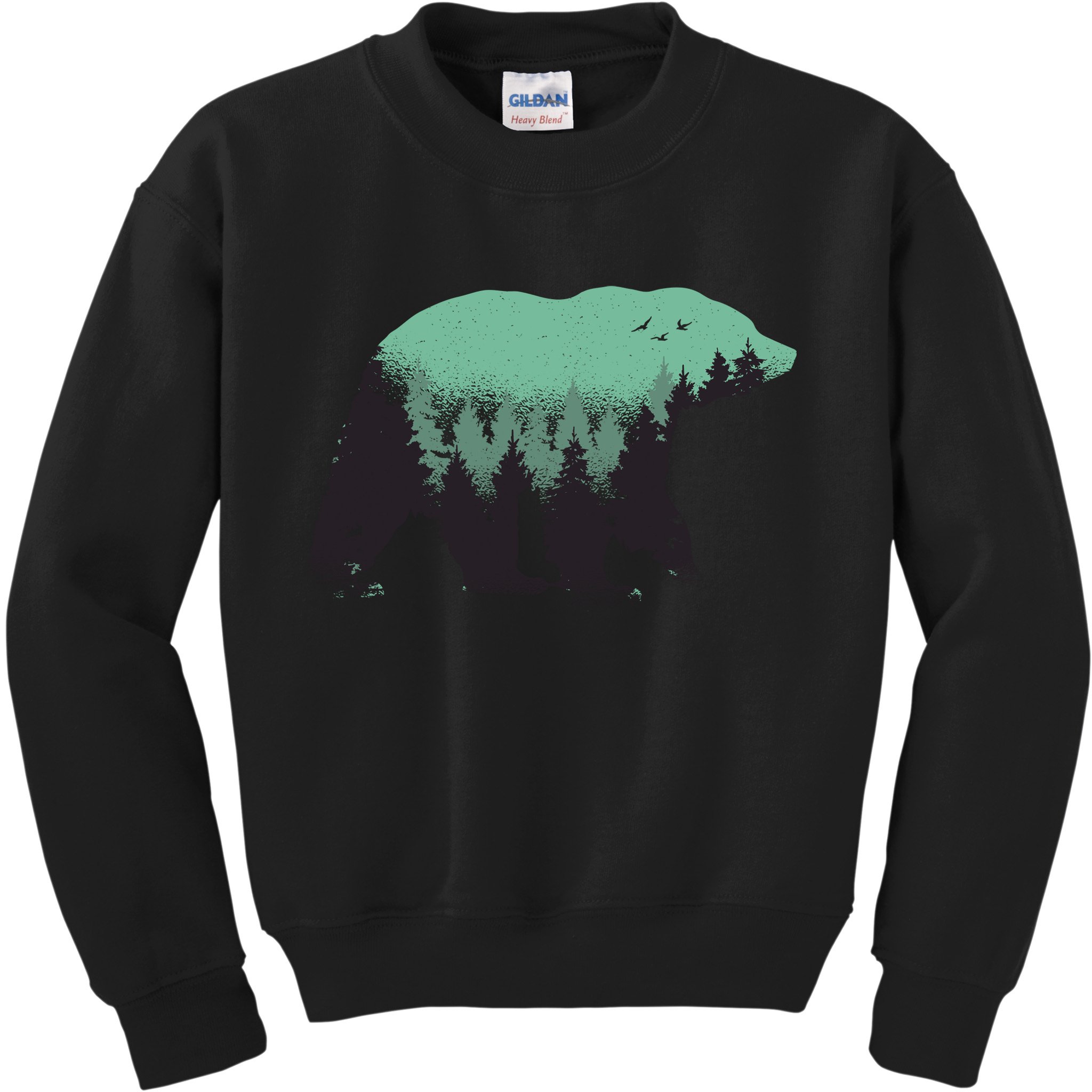 Bear Forest Kids Sweatshirt