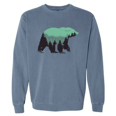 Bear Forest Garment-Dyed Sweatshirt