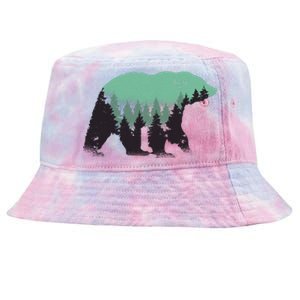 Bear Forest Tie-Dyed Bucket Hat