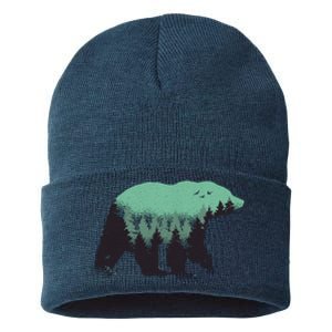 Bear Forest Sustainable Knit Beanie