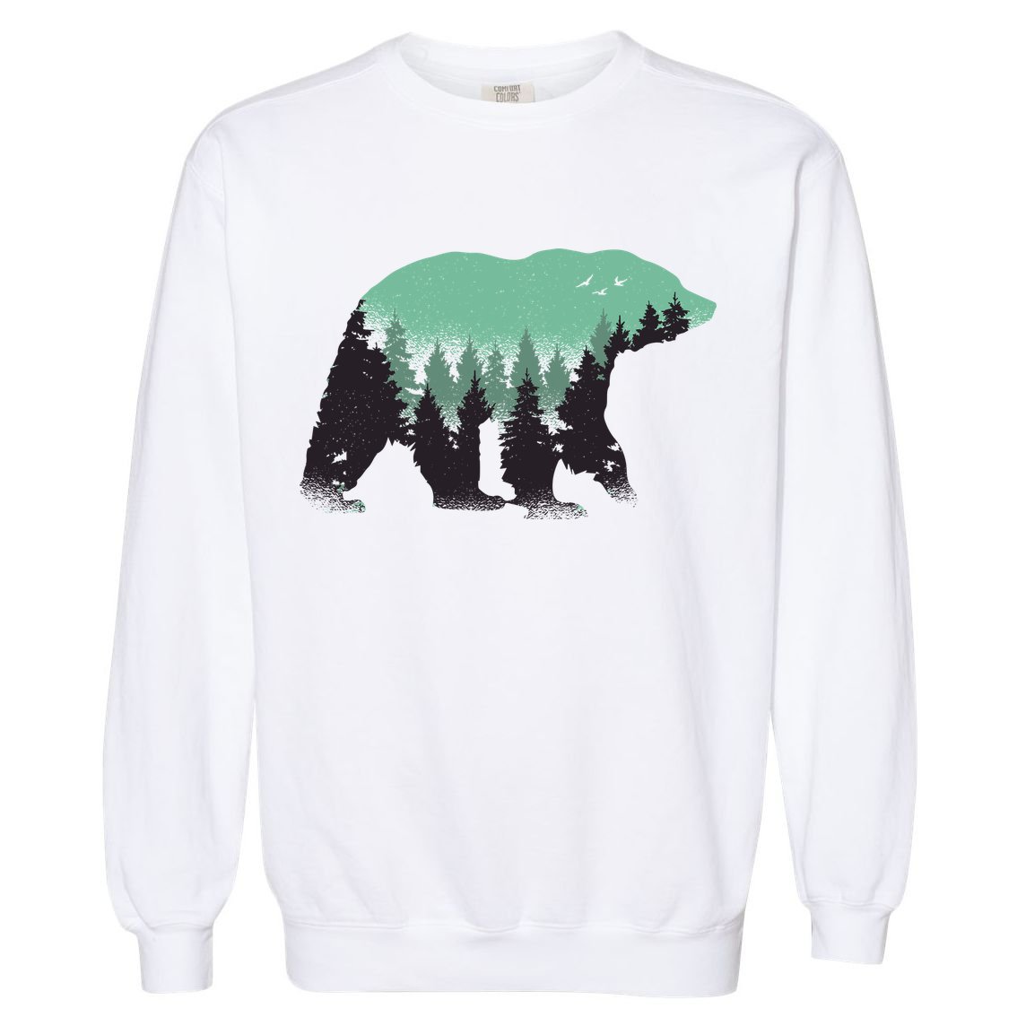 Bear Forest Garment-Dyed Sweatshirt