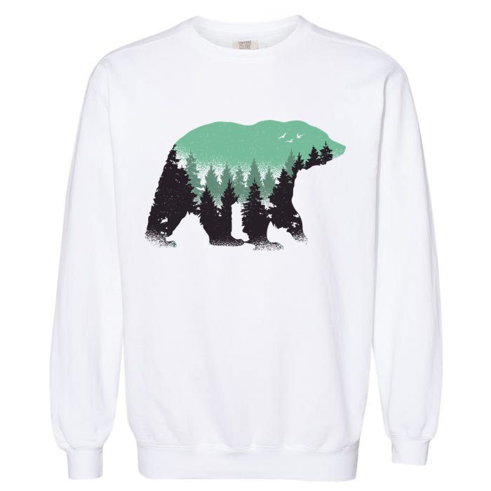 Bear Forest Garment-Dyed Sweatshirt
