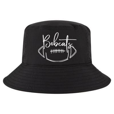 Bobcats Football Bobcat Pride School Spirit Sports Football Cool Comfort Performance Bucket Hat