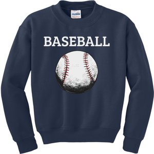 BASEBALL FAN Kids Sweatshirt