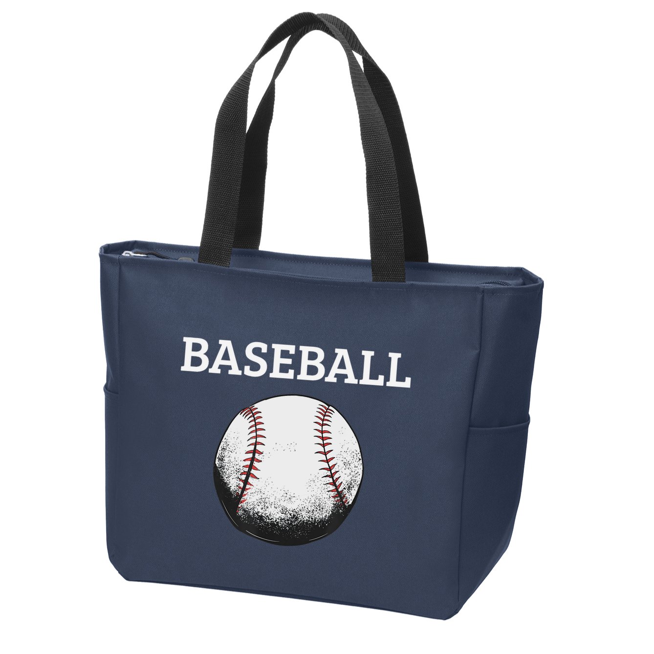 BASEBALL FAN Zip Tote Bag